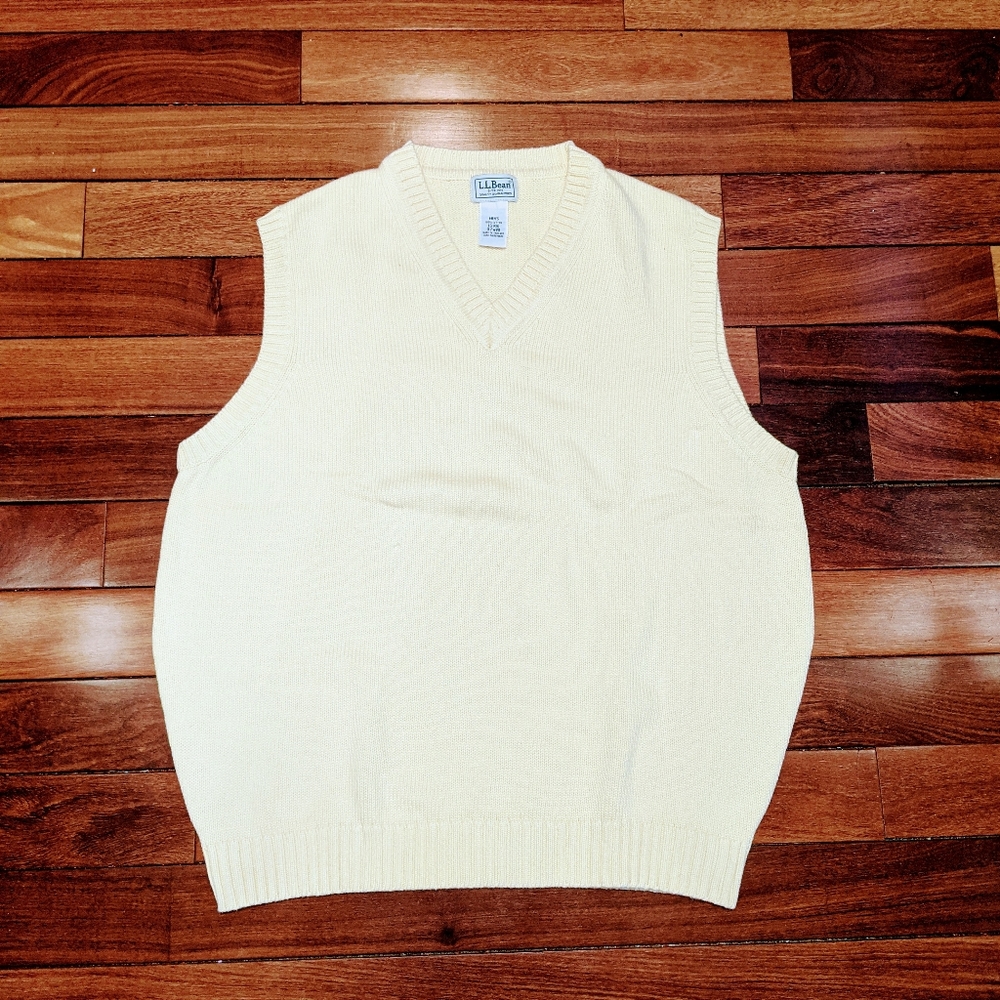 L.L. Bean V-neck sweater
